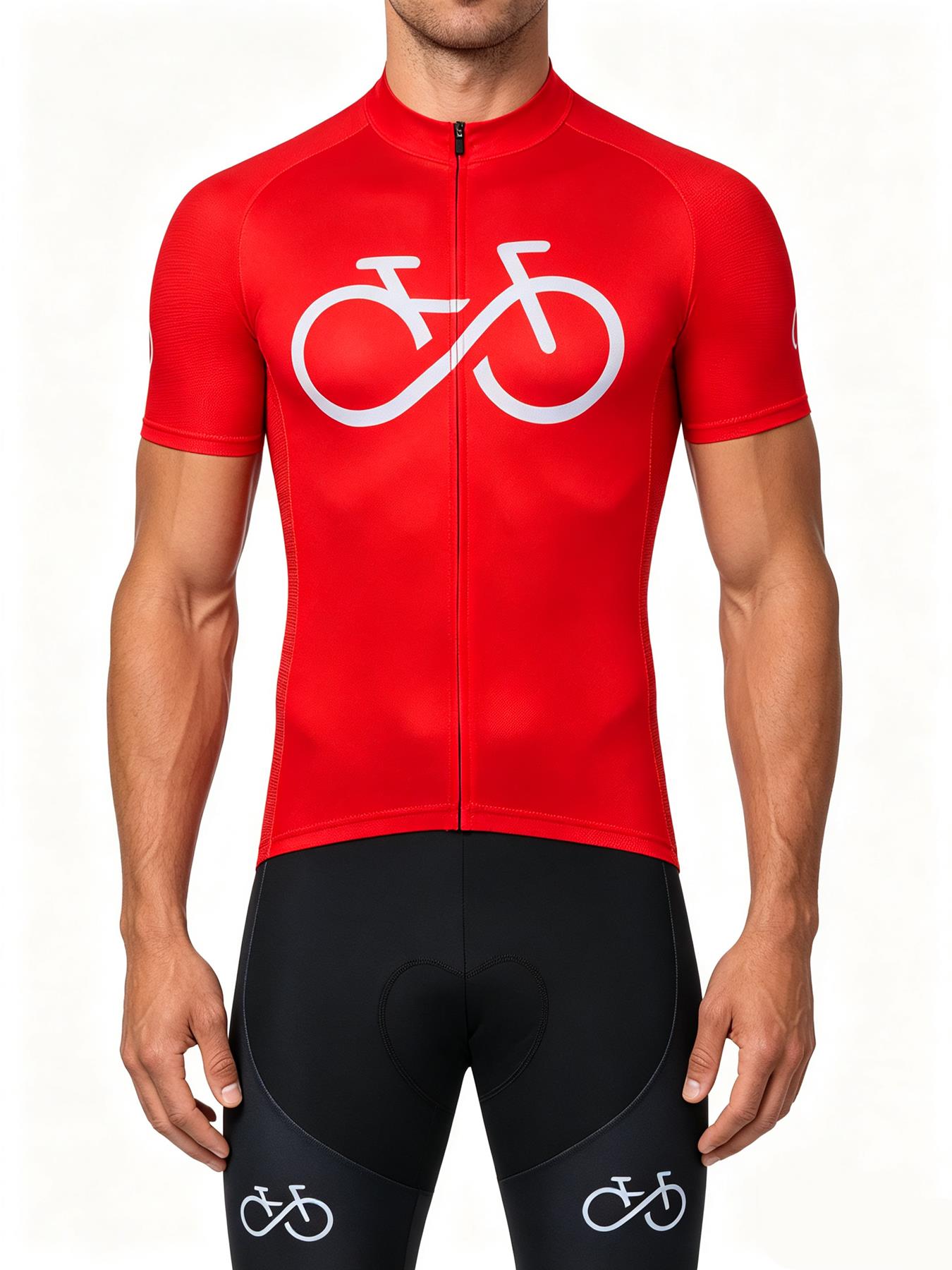 Mountain Biking Jerseys Men - Bike Forever Cycling Jersey Set Ropa