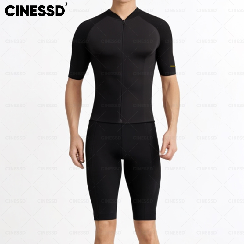 Mountain Biking Jerseys Men - Cycling Jersey 2024 Team CINESSD Men