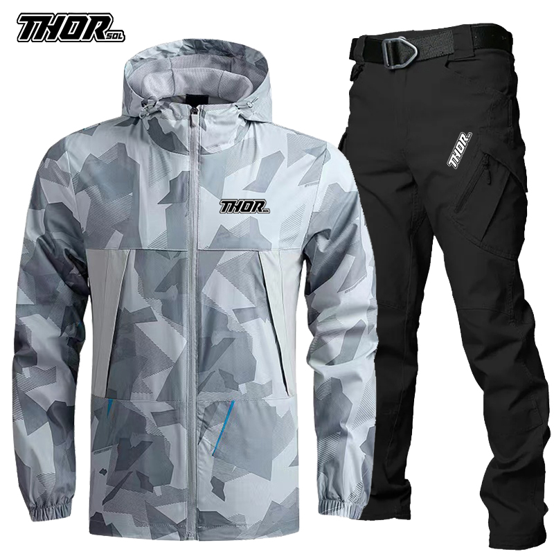 THORSOL Men Cycling Jersey Set - Mountain Biking Jerseys Men ulasan dan harga