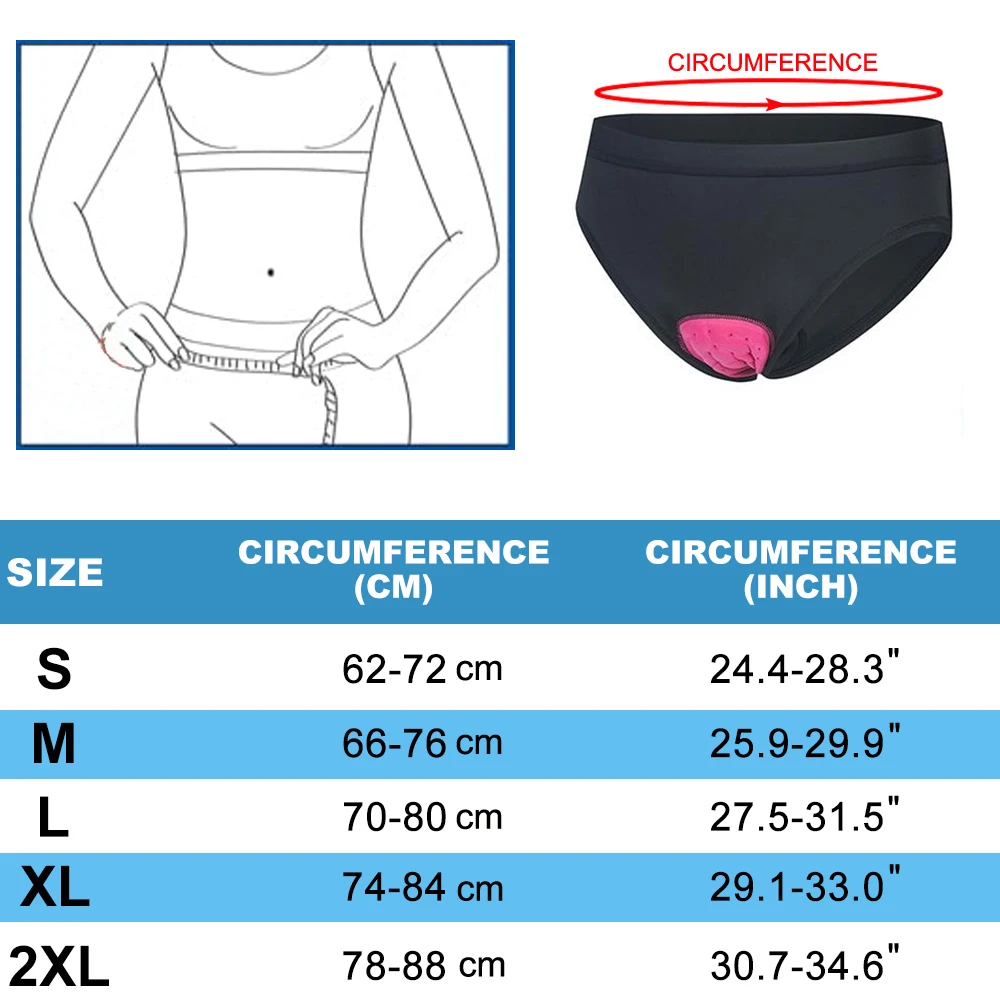 Women Cycling Underwear 3D Pad - Mountain Biking Sport ulasan dan harga