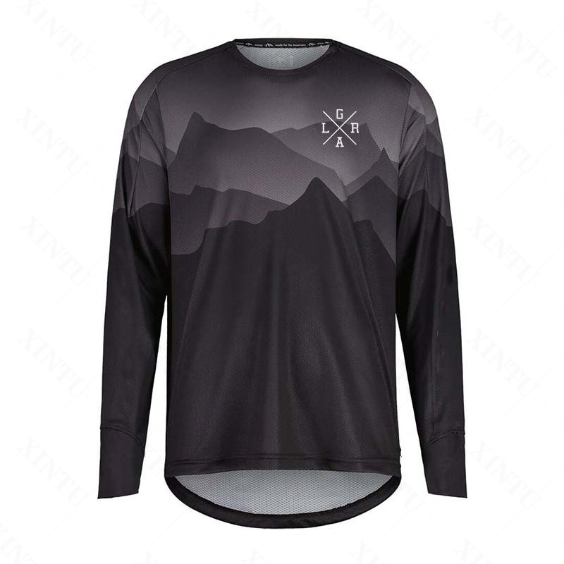 Men's Motorcycle Lrga Jersey M - Mountain Biking Jerseys Men ulasan dan harga