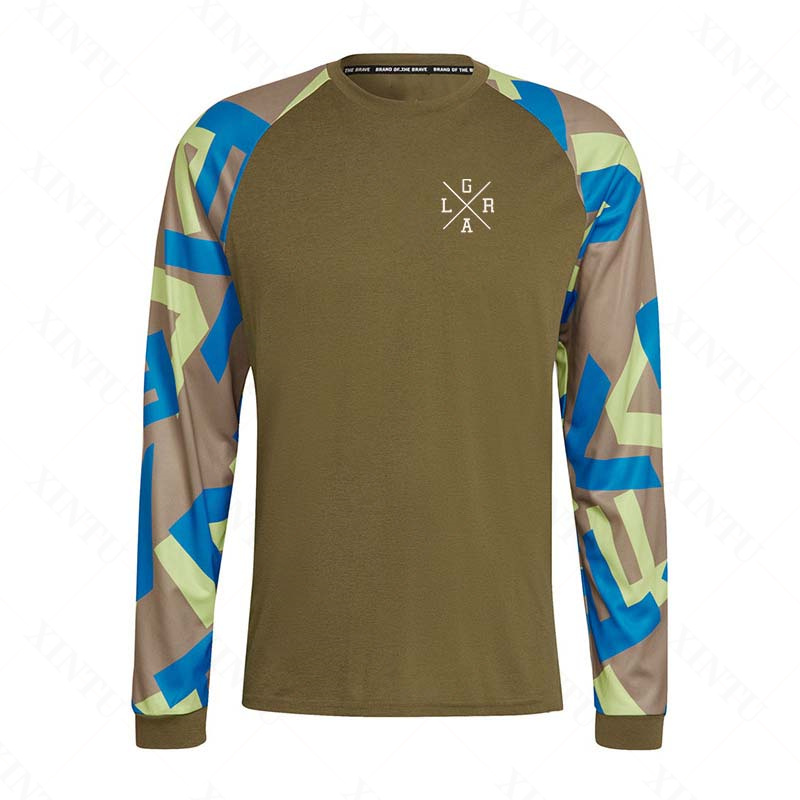 Men's Motorcycle Lrga Jersey M - Mountain Biking Jerseys Men ulasan dan harga
