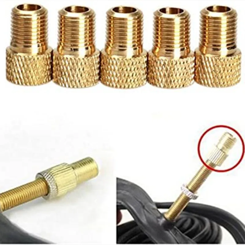 10PCS bicycle valve adapter ca - Mountain Biking In French ulasan dan harga