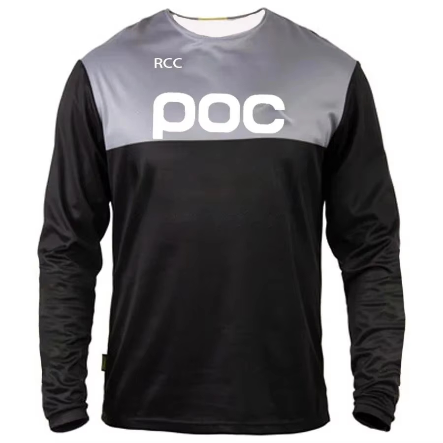 MTB Downhill Mountain Bike Lon - Mountain Biking Jersey ulasan dan harga