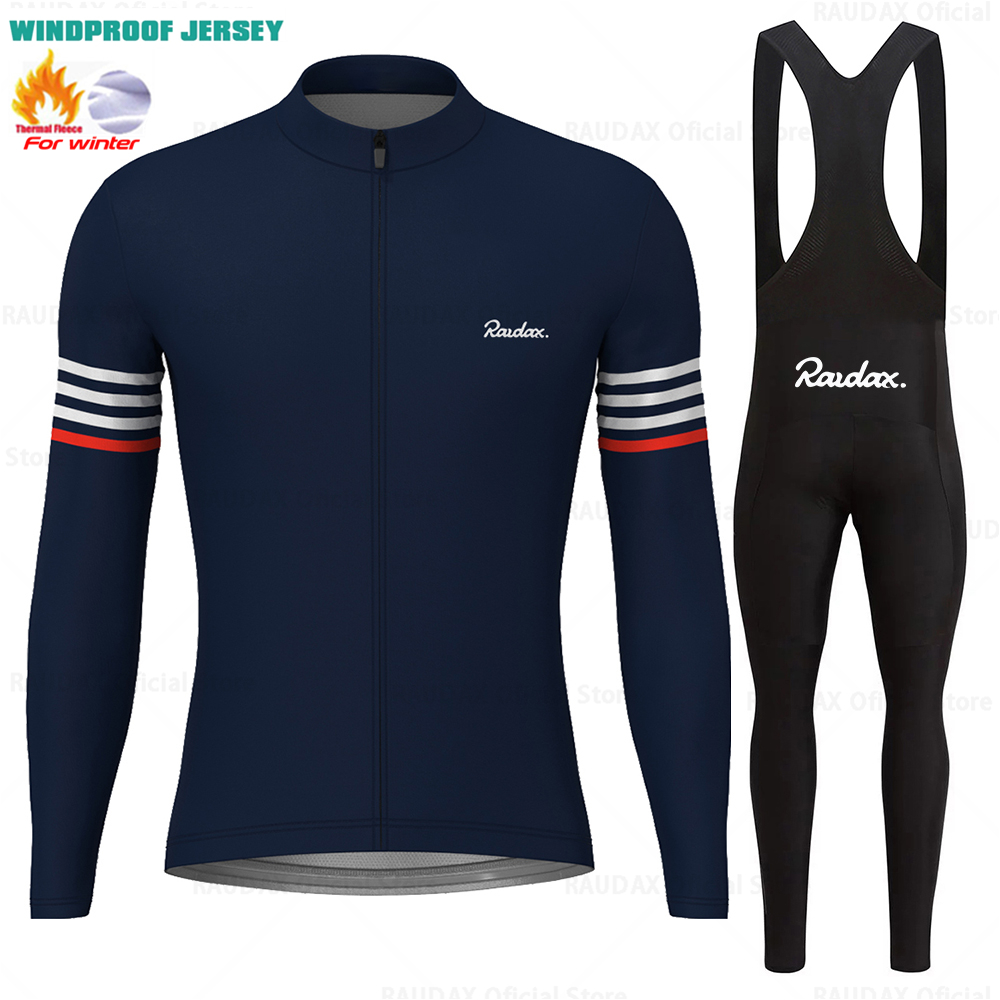 Raudax Winter Windproof Fleece - Mountain Biking Jerseys Men ulasan dan harga