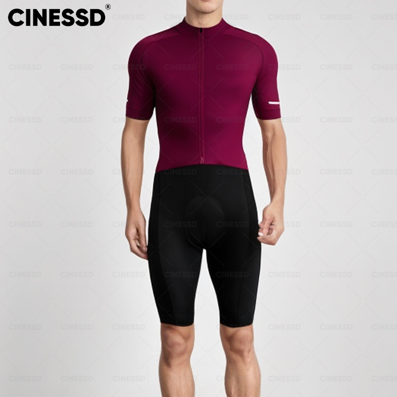 Cycling Jersey 2024 Team CINES - Mountain Biking Jerseys Men ulasan dan harga