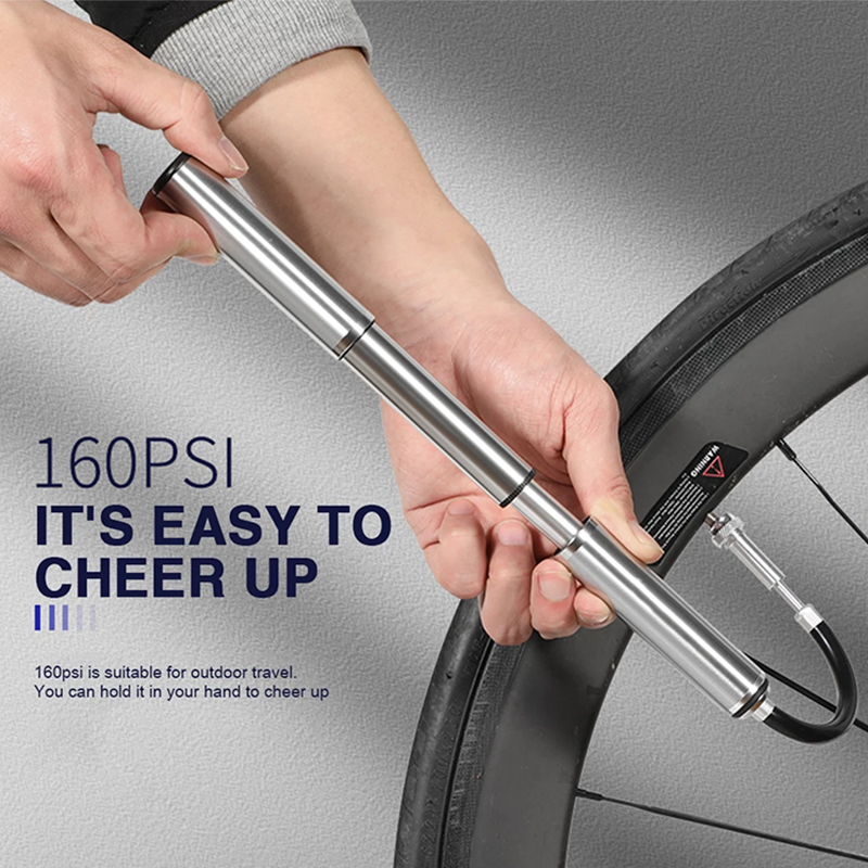 ENLEE Bicycle Pump Portable Pu - Mountain Biking In French ulasan dan harga