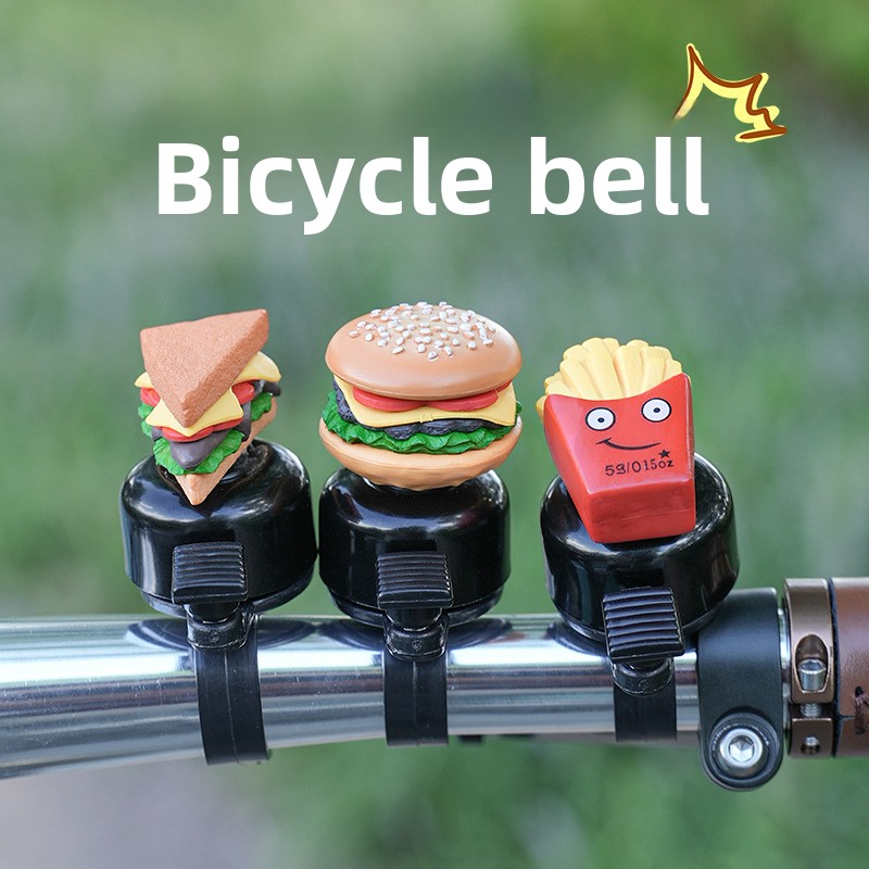 Bicycle Bell Horn Burger Frenc - Mountain Biking In French ulasan dan harga