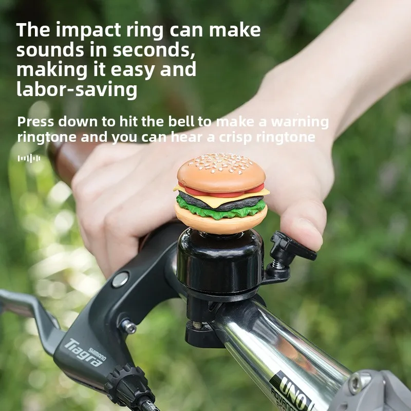 Bicycle Bell Horn Burger Frenc - Mountain Biking In French ulasan dan harga