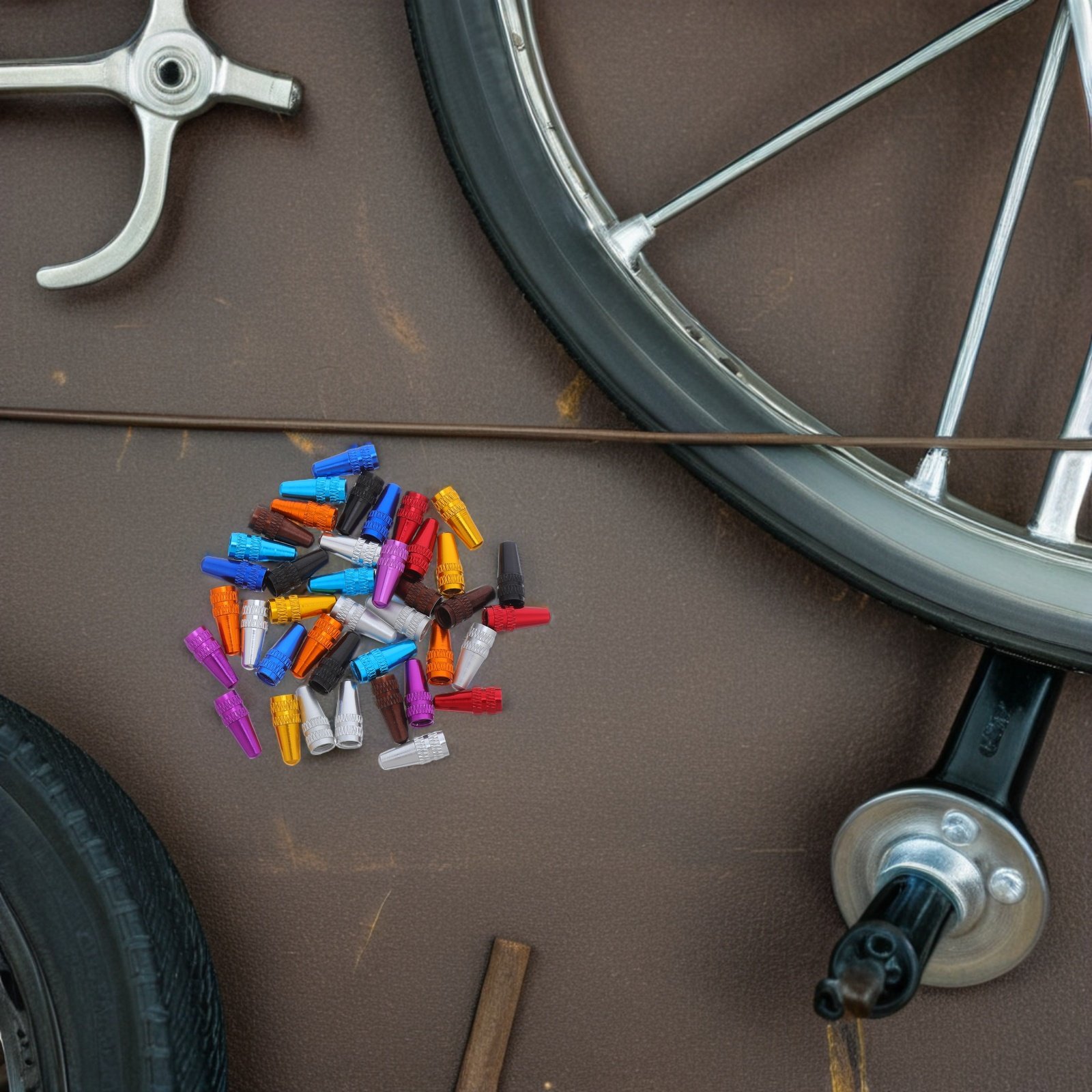 40Pcs French Valve Bike Caps D - Mountain Biking In French ulasan dan harga