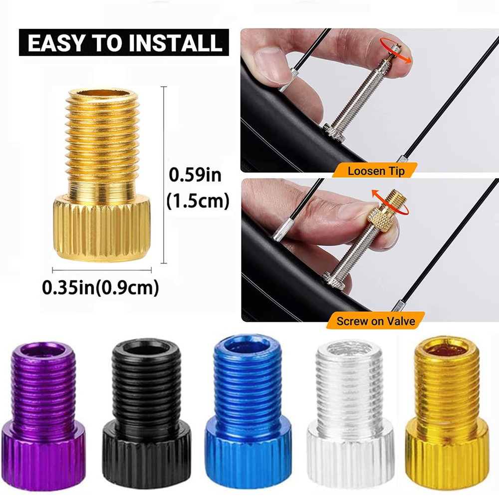 1Set Presta Valve Adapter, Fre - Mountain Biking In French ulasan dan harga