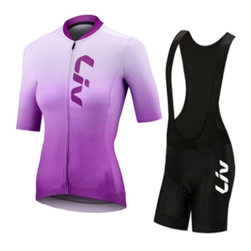 LIV Summer Cycling Jersey Bib  - Mountain Biking Jersey ulasan dan harga
